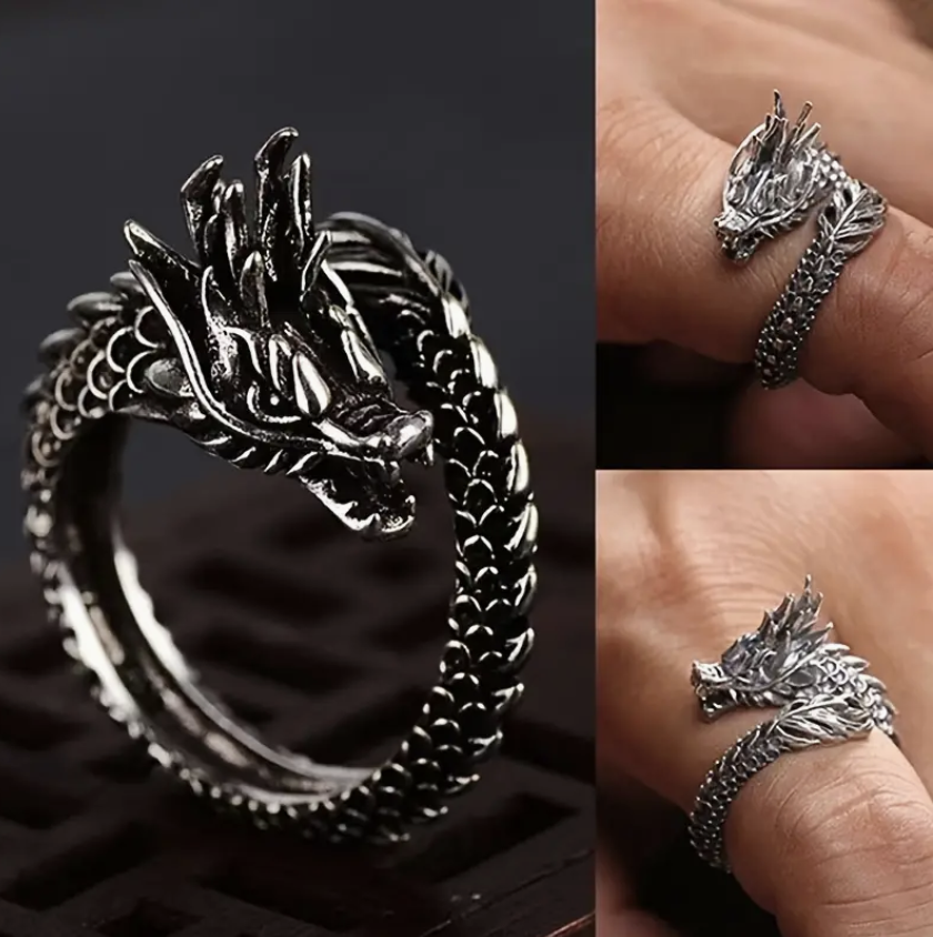 Miniatura 3 de Anillo Dragon de la suerte